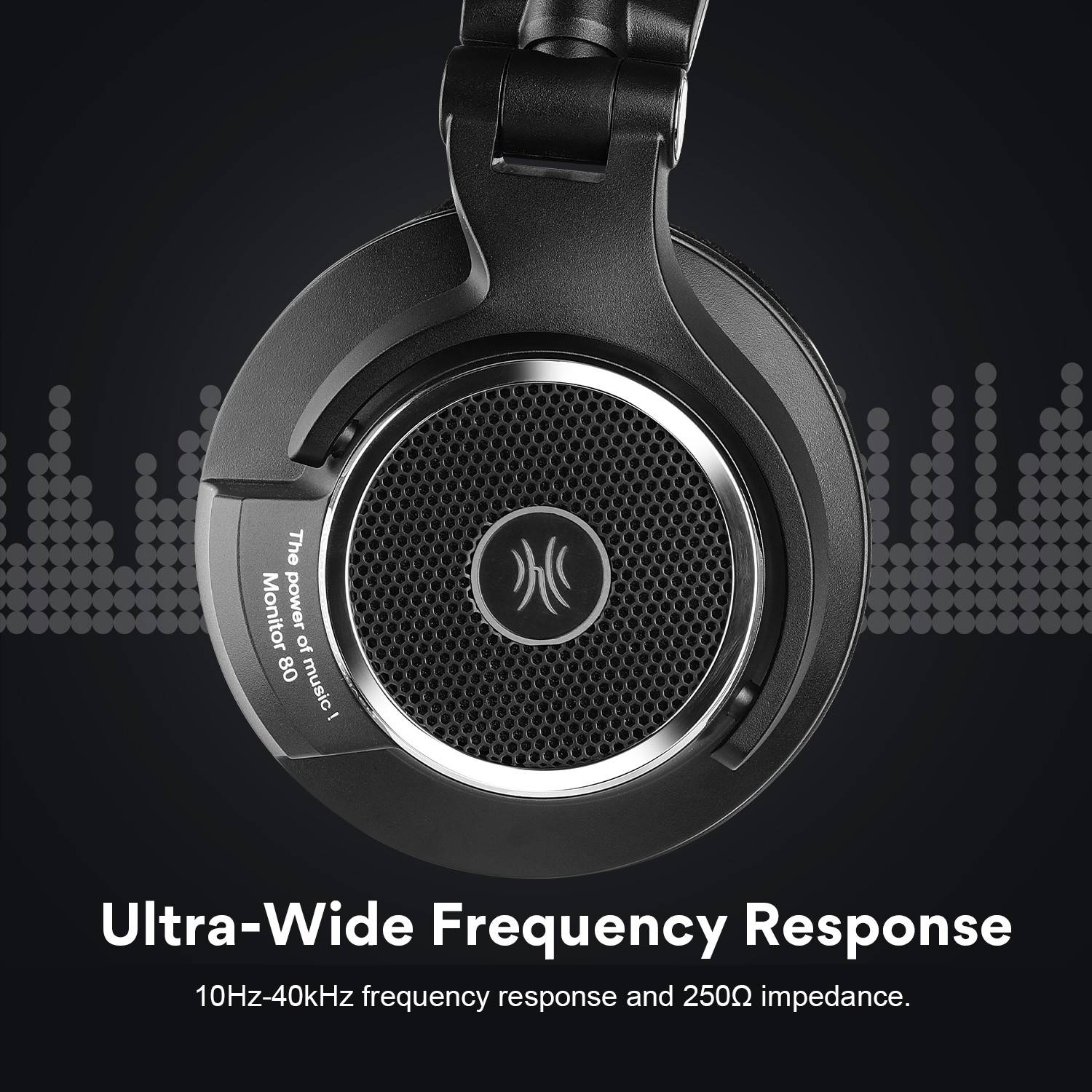 ONEODIO M80 Open-back Three-band Balanced HiFi Headphone Wired Over-Ear Headset Professional Monitoring Studio DJ Mixer Headset ONEODIO M80 Open-back Three-band Balanced HiFi Headphone Wired Over-Ear Headset Professional Monitoring Studio DJ Mixer Headset